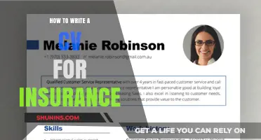 Mastering Your Insurance CV: Essential Tips for a Standout Resume