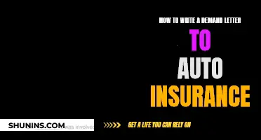 Writing a Demand Letter: Auto Insurance Claims