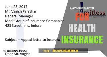 Crafting a Compelling Health Insurance Letter: Tips and Tricks