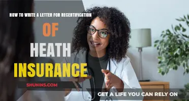 Mastering Recertification: A Guide to Writing Health Insurance Letters