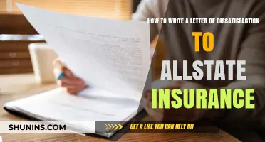 Writing a Powerful Letter of Dissatisfaction to Allstate Insurance: Tips and Template