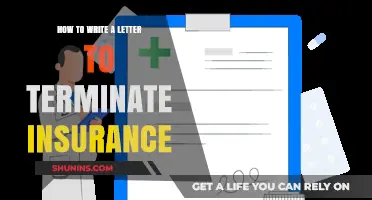 Writing a Clear and Effective Insurance Termination Letter: A Step-by-Step Guide