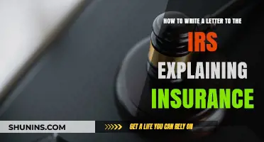Mastering IRS Correspondence: Crafting a Clear Insurance Explanation Letter