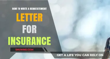 Crafting a Persuasive Reinstatement Letter for Insurance Policy Revival