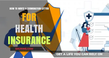 Crafting a Clear and Effective Health Insurance Termination Letter