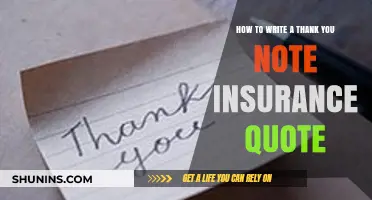 Mastering Gratitude: Crafting a Heartfelt Thank You Note for Insurance Quotes