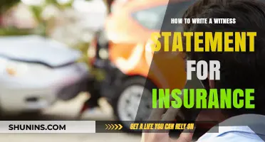Crafting a Clear Witness Statement for Insurance Claims: Essential Tips