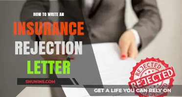 Crafting a Professional Insurance Rejection Letter: Essential Tips and Best Practices