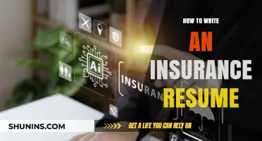 Crafting a Winning Insurance Resume: Expert Tips for Job Seekers