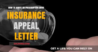 Mastering Prescription Drug Insurance Appeals: Crafting Effective Letters for Coverage