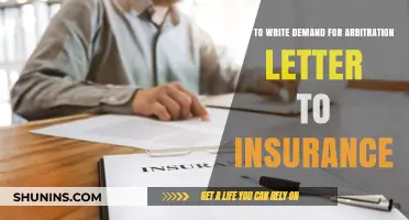 Drafting a Demand for Arbitration Letter to Your Insurance Provider