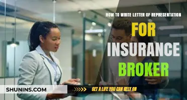 Mastering the Art of Writing a Letter of Representation for Insurance Brokers