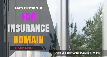 Mastering Test Case Writing for Insurance Domain Applications