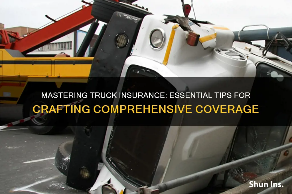 how to write truck insurance