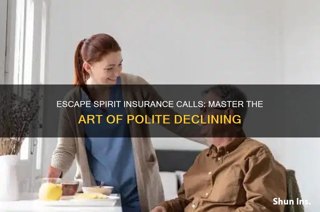 how to x out of spirit insurance dialogue