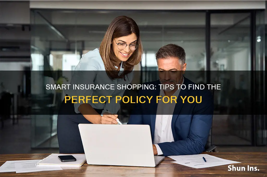 how tobshop for insurance