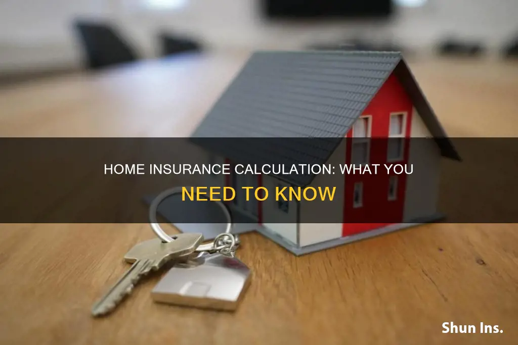 how tocalculate homeowners insurance