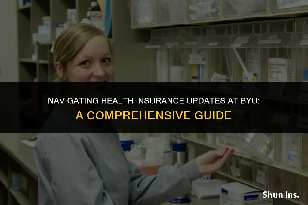 how update health insurance byu