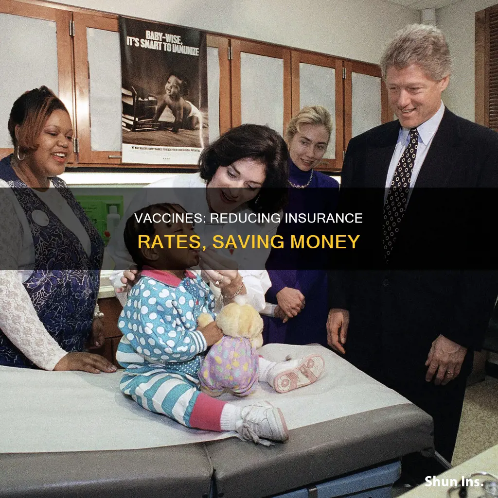 how vaccines reduce insurance rates