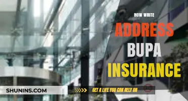 How to Write Your Address for Bupa Insurance Claims: A Guide
