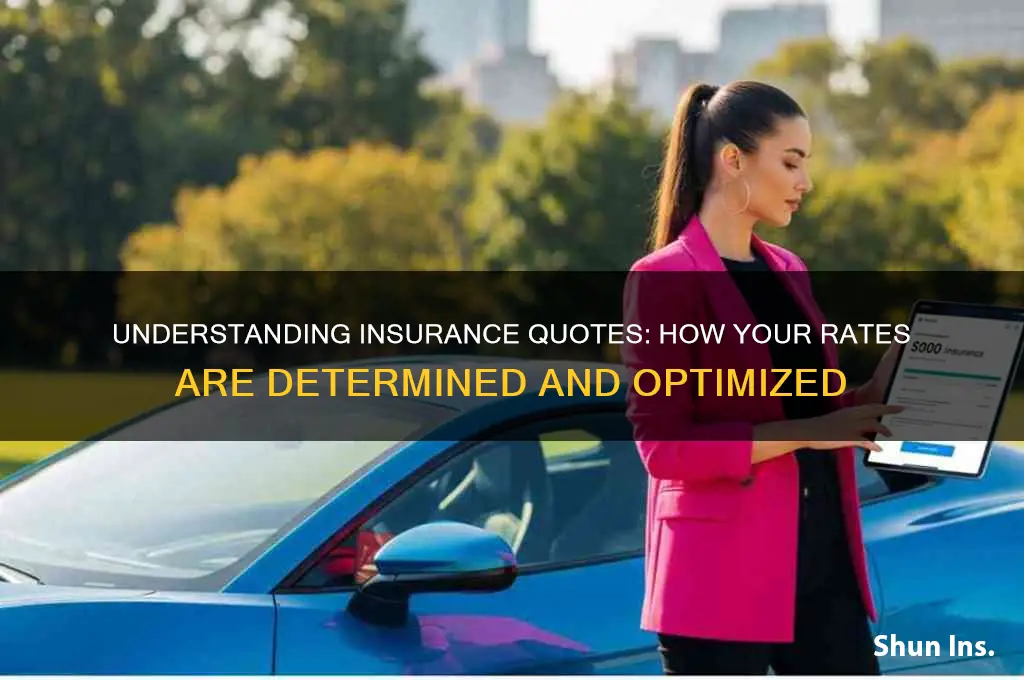 how you are quoted on insurance