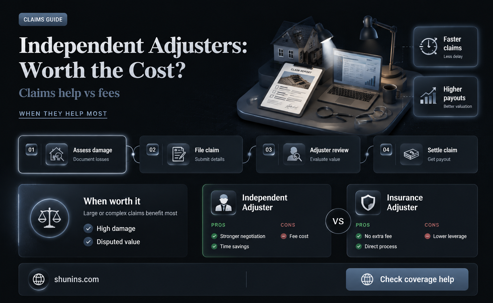 are independent insurance adjusters worth it