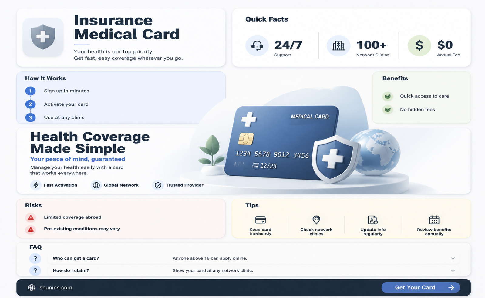 am insurance medical card