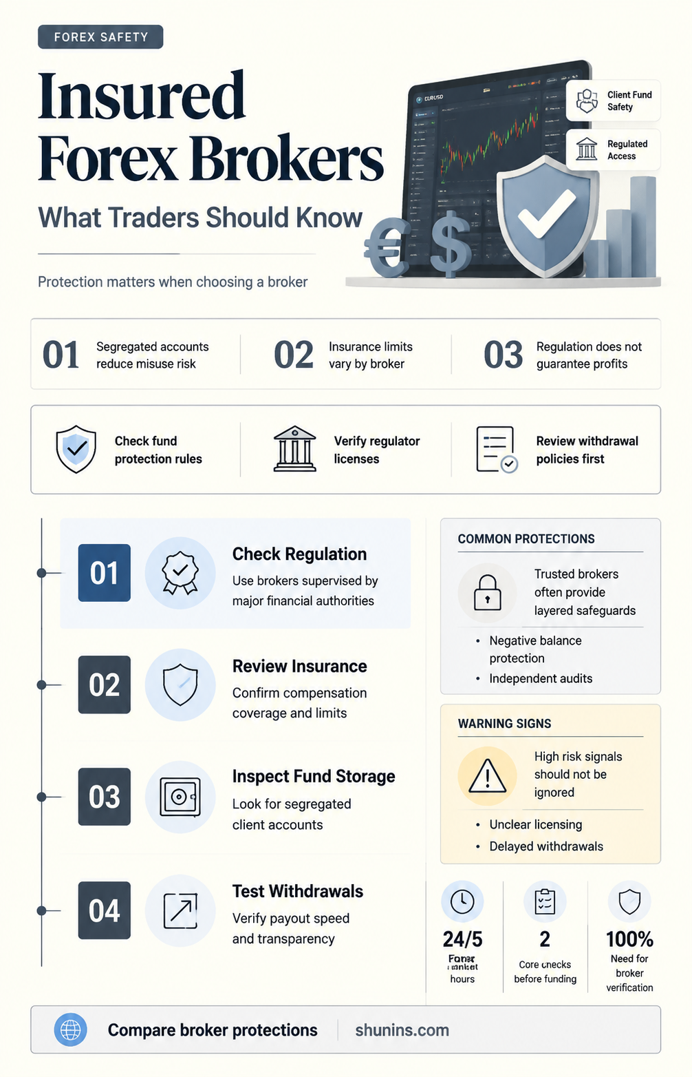 are forex brokers insured