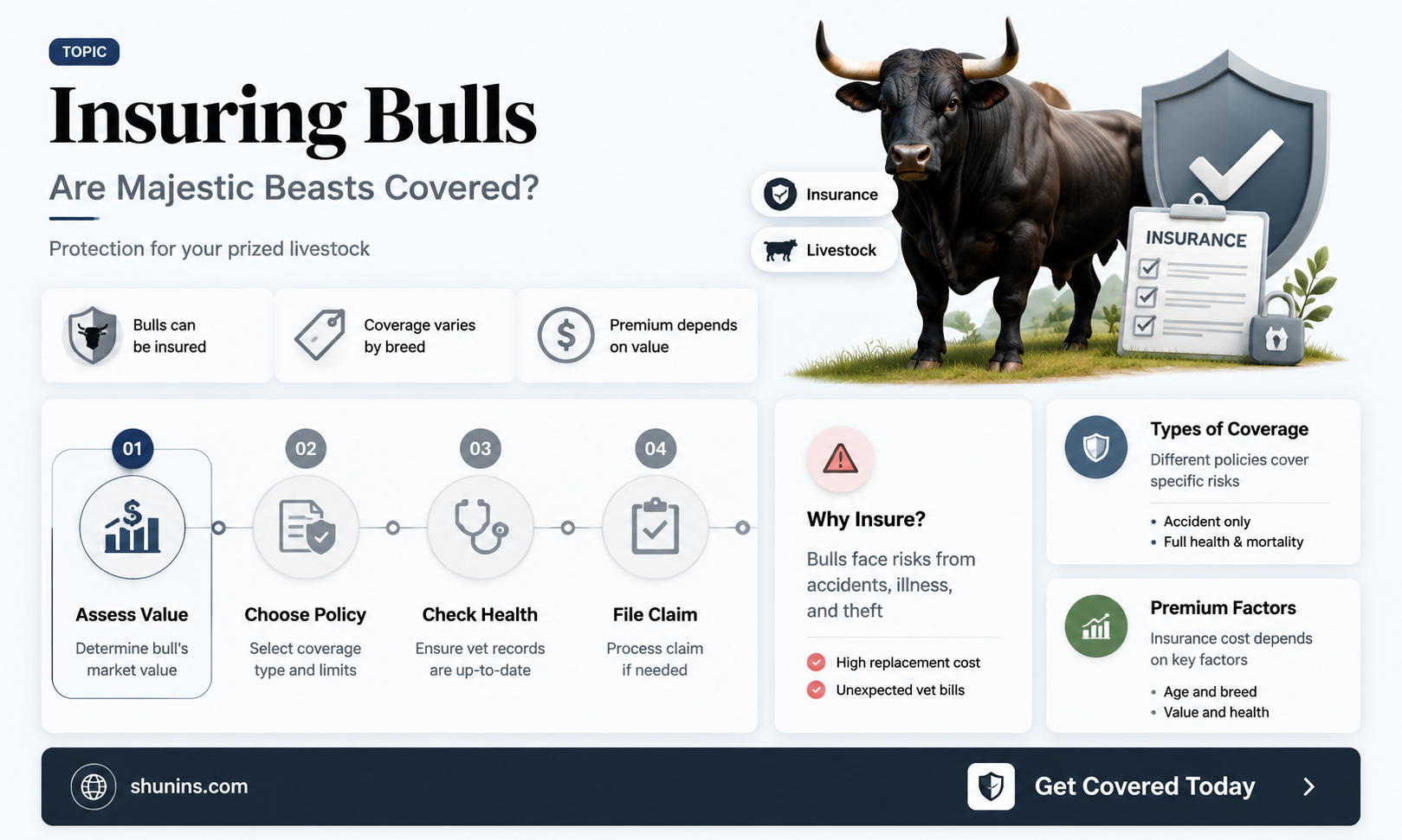 are bulls insured