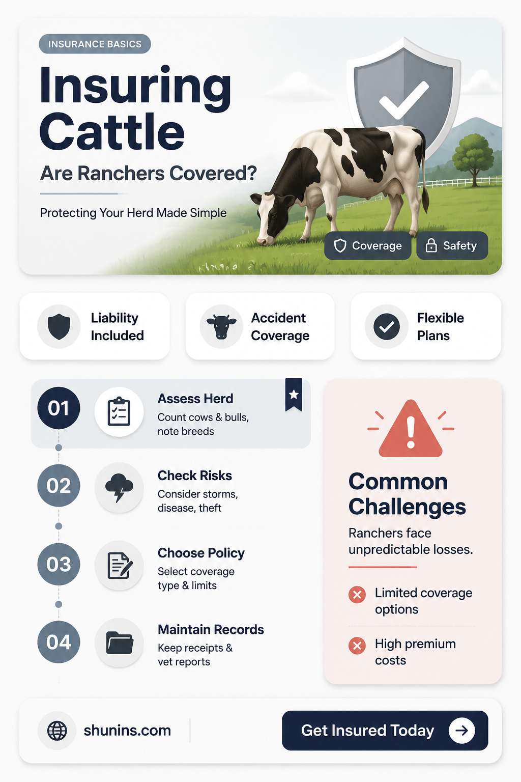 are cattle insured