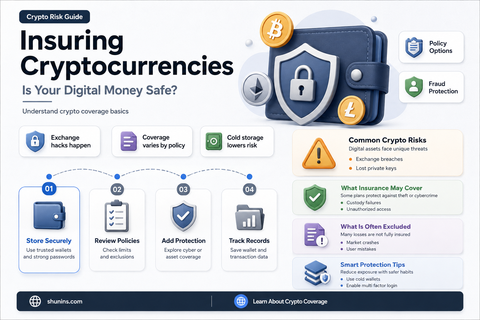 are cryptocurrencies insured
