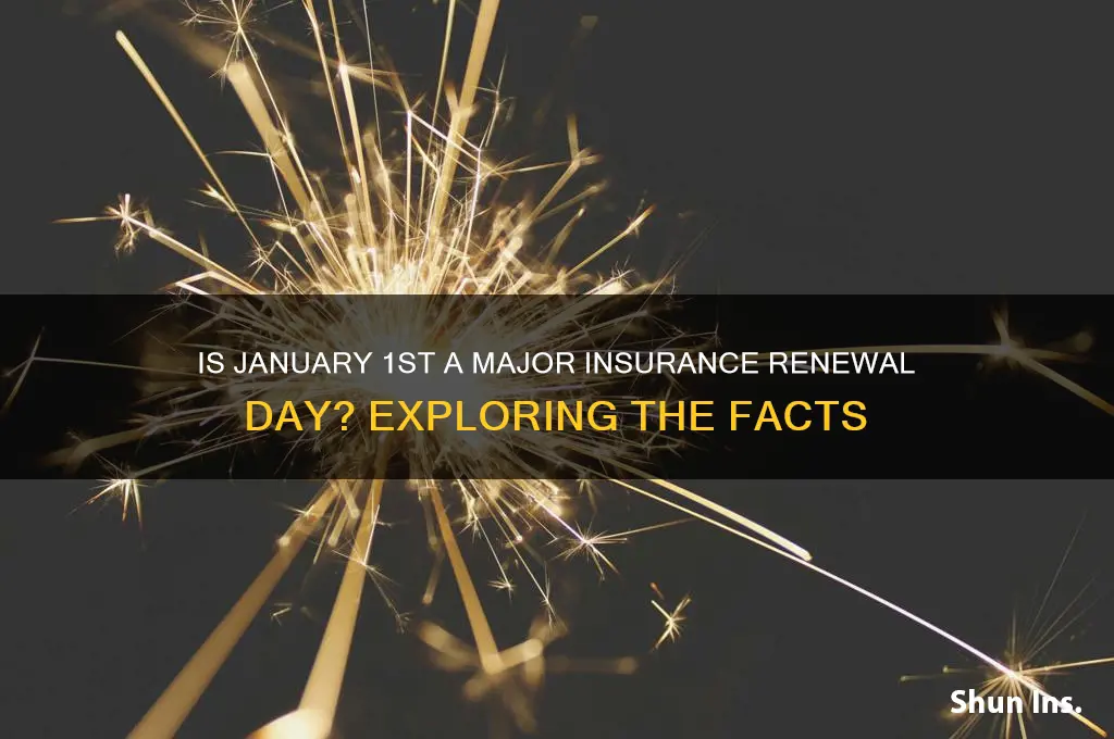 is 1 1 a big renewal day for insurance