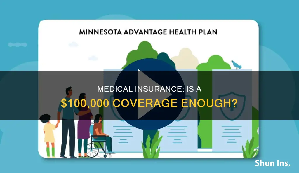 is 100 000 enough for medical insurance