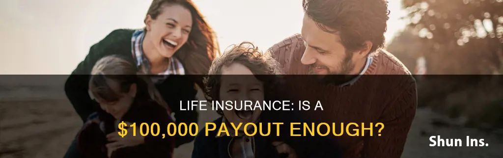 is 100 000 life insurance enough