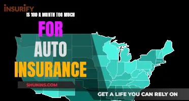 Auto Insurance: Is $100 Monthly Premium Reasonable or Excessive?