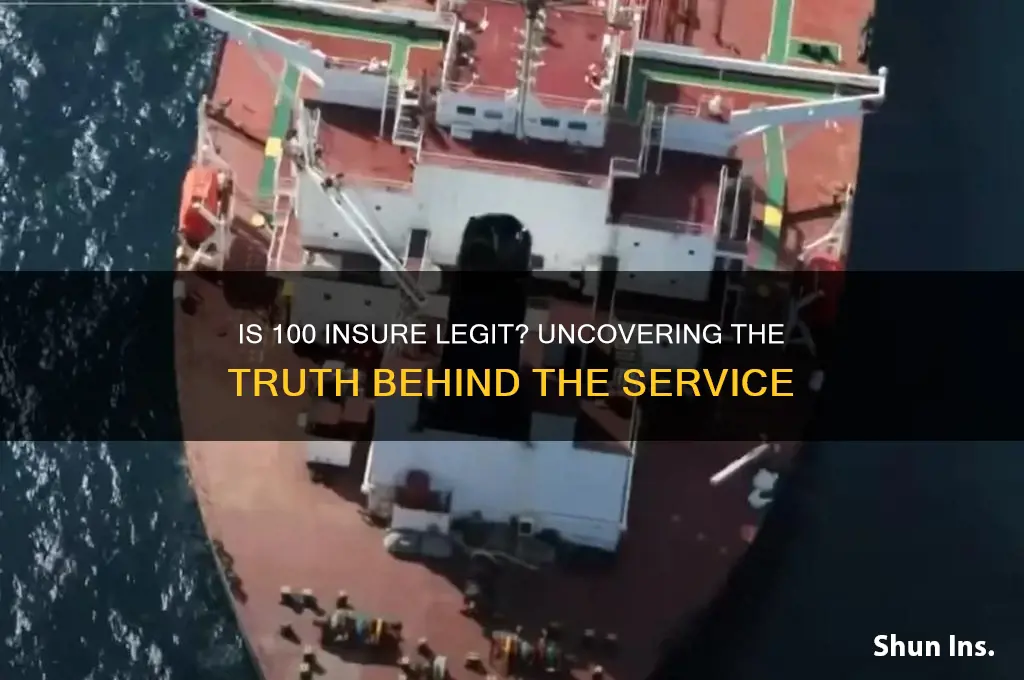 is 100 insure legit
