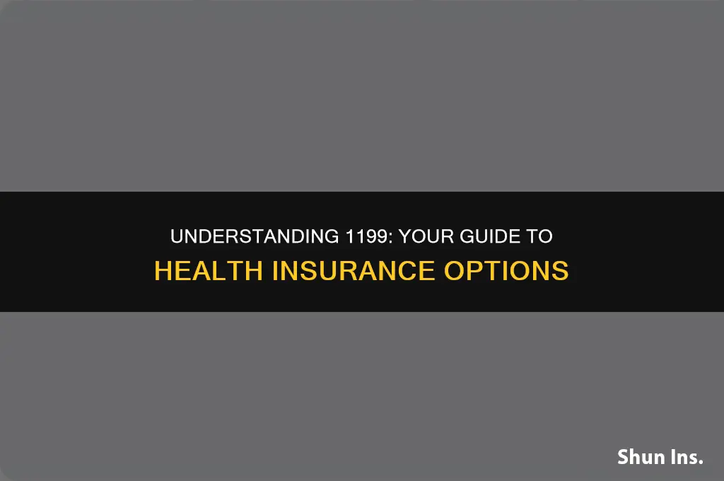 is 1199 a health insurance