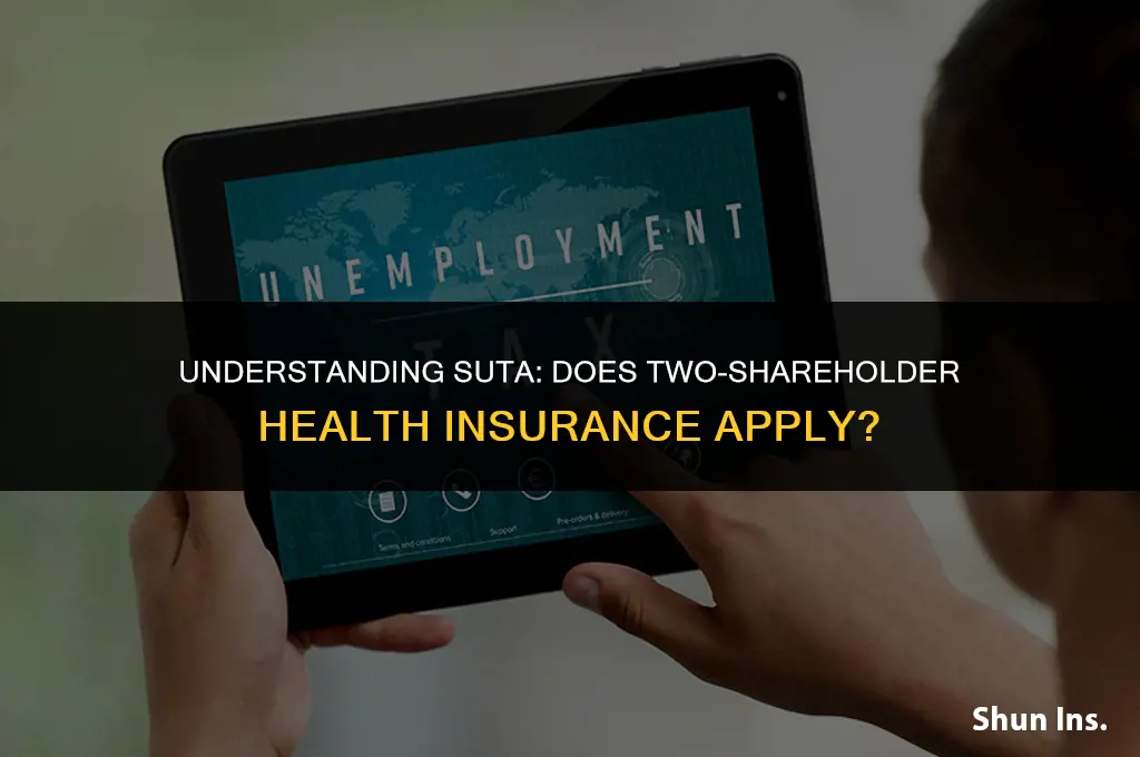 is 2 shareholder health insurance subject to suta