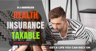 Is Two-Shareholder Health Insurance Taxable? Understanding Tax Implications
