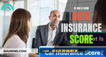 Auto Insurance Score: Is 350 Good or Bad?