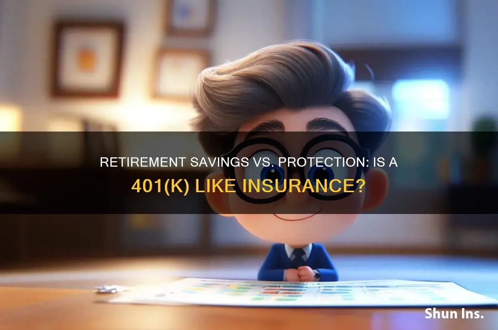is 401 k similiar to insurance