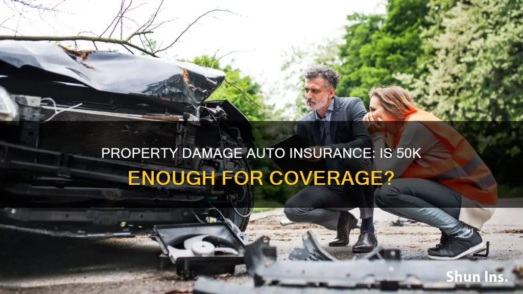 is 50 000 in property damage auto insurance enough