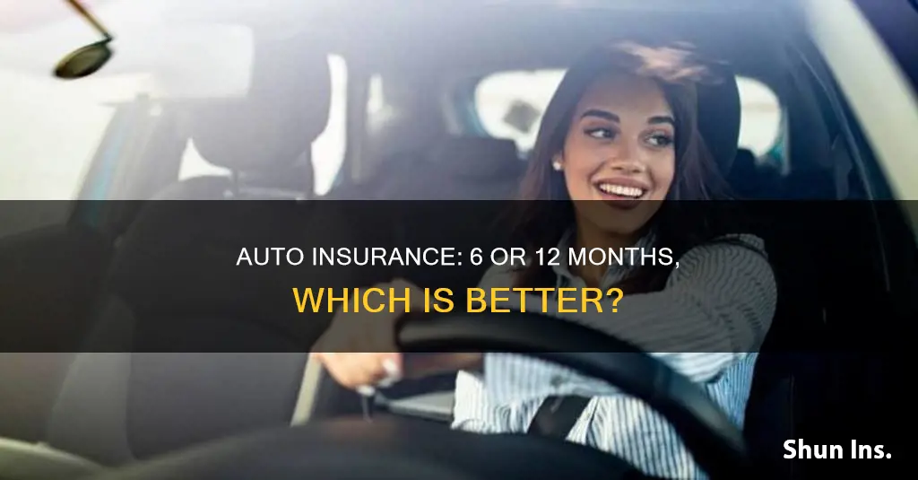 is 6 months or 12 months auto insurance better