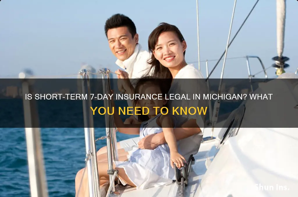 is 7 day insurance legal in michigan
