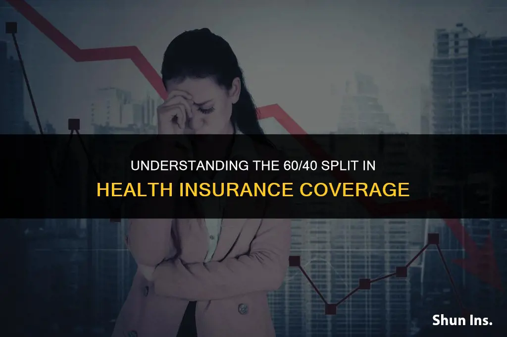 is a 60 40 split for health insurance 60 40