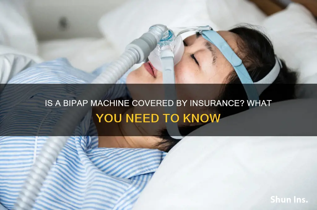 is a bipap machine a insurance device