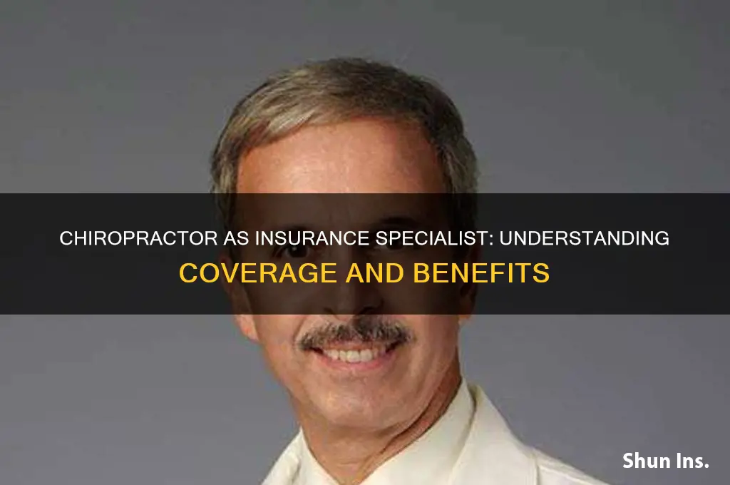 is a chiropractor a specialist for insurance