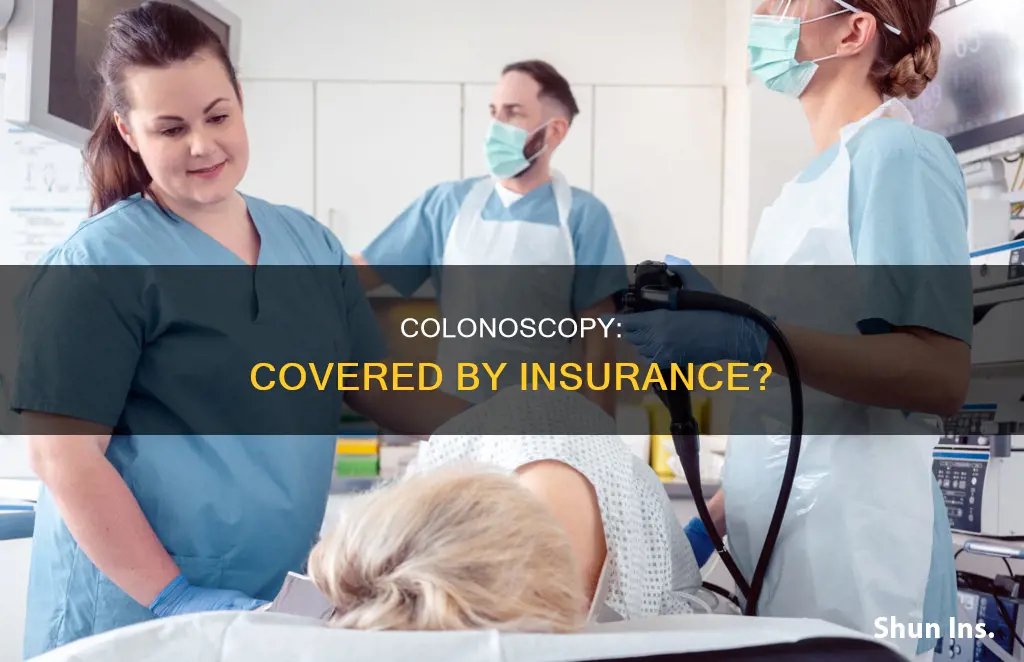 is a colonoscopy considered free with insurance