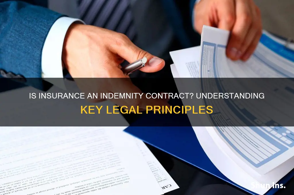 is a contract of insurance a contract of indemnity