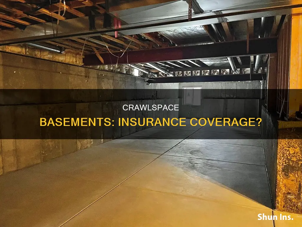 is a crawlspace basement considered a basement for insurance purposes